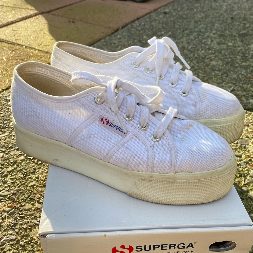 Superga  platform canva